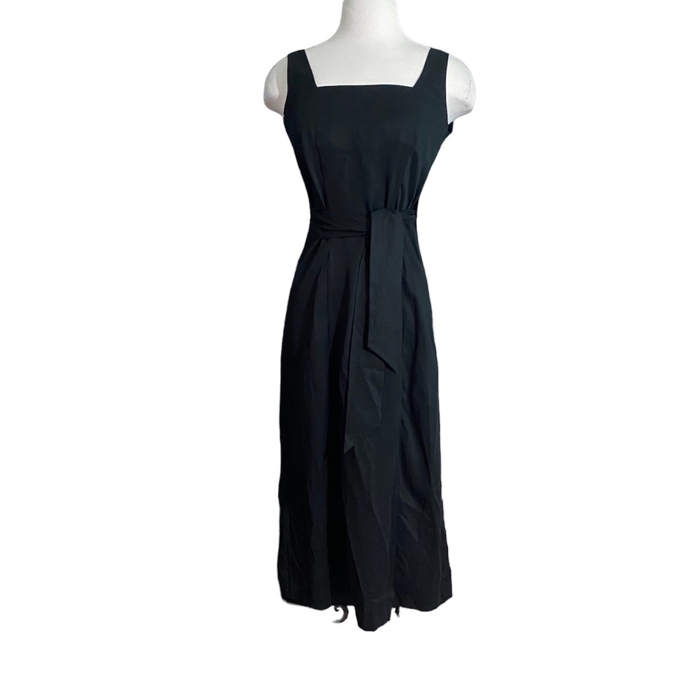 Whistles Clara black wrap dress sz-0 - Picture 3 of 6